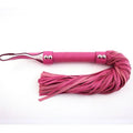 Rouge H-Style Leather Flogger Pink by Rouge Garments