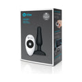 b-Vibe Novice Rechargeable Remote-Controlled Vibrating Silicone Anal Plug Black by b-Vibe
