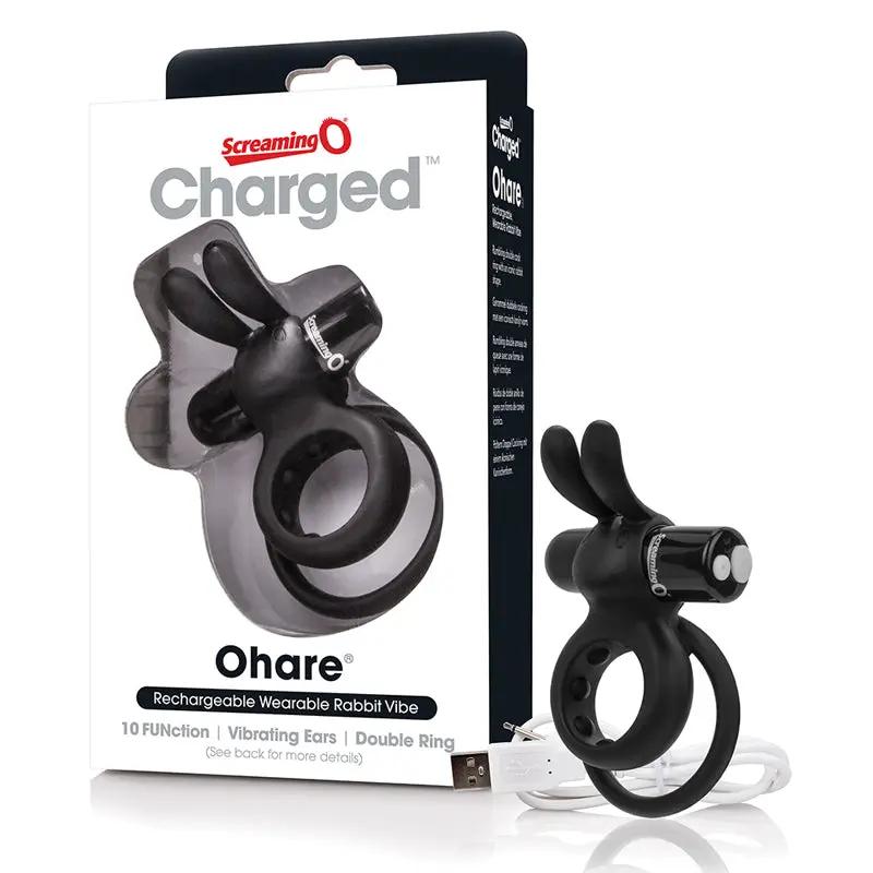 Screaming O Charged Ohare Vooom Mini Vibe - Black by Screaming O