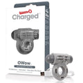 Screaming O Charged OWow Vooom Vibrating Cock Ring - Grey by Screaming O