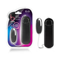 B Yours Silver Power Bullet Remote-Controlled Egg Vibrator Black by Blush