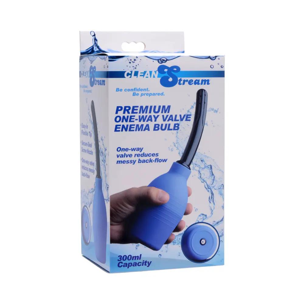 CleanStream Premium One-Way Valve Enema Bulb by XR Brands