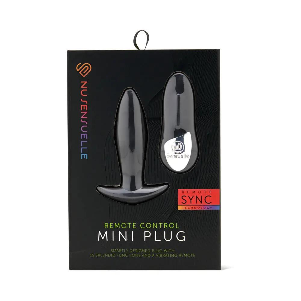 Nu Sensuelle Remote Control Mini Plug Black by Nu Sensuelle