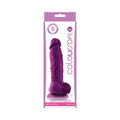 ColourSoft 5 in. Soft Dildo Purple by NS Novelties
