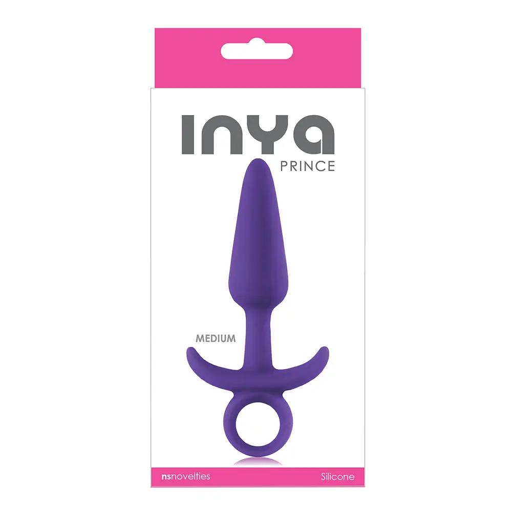 INYA Prince Anal Plug Medium Purple by NS Novelties
