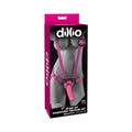 Dillio Adjustable 7 in. Strap-On Suspender Harness Set Pink by Pipedream
