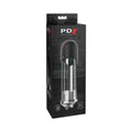 PDX Elite Blowjob Power Pump Automated Suction Clear/Black by PDX Brands