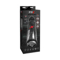 PDX Elite Deluxe Mega-Bator Rotating Thrusting Masturbator Clear/Black by PDX Brands