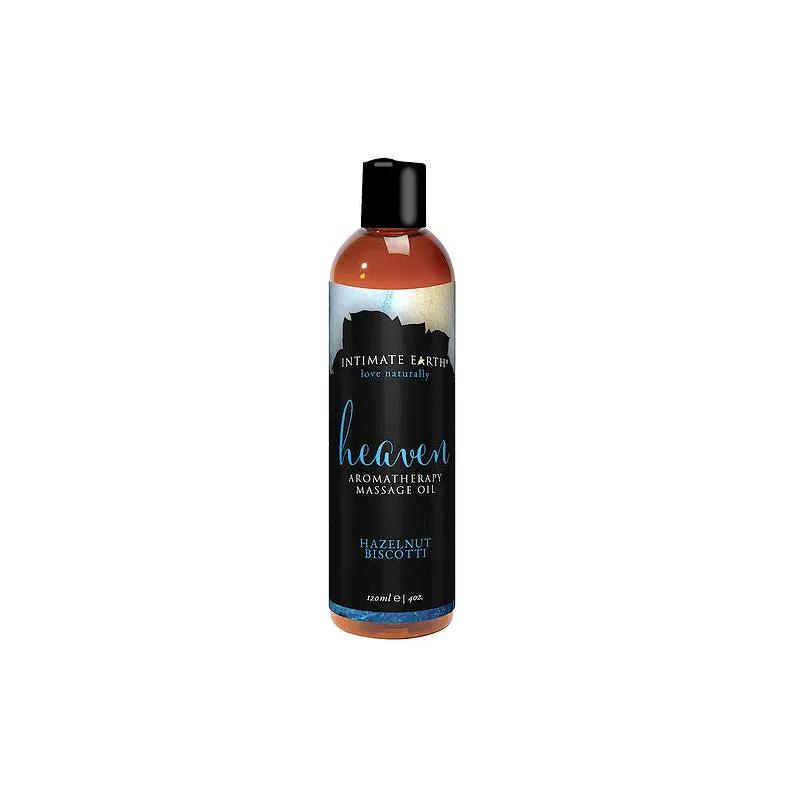 Intimate Earth Heaven Hazelnut Biscotti Massage Oil 120 ml/4 oz by Intimate Earth