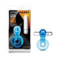 Stay Hard 10 Function Vibrating Tongue Ring Blue by Blush