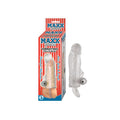Maxx Gear Vibrating Penis Extender Clear by Nasstoys