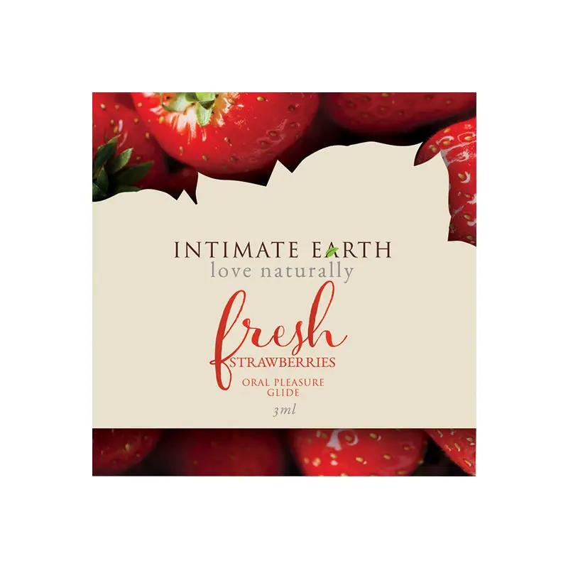 Intimate Earth Fresh Strawberry 3 ml/0.10 oz Foil by Intimate Earth