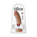 King Cock 8 in. Cock Realistic Dildo With Suction Cup Tan by Pipedream