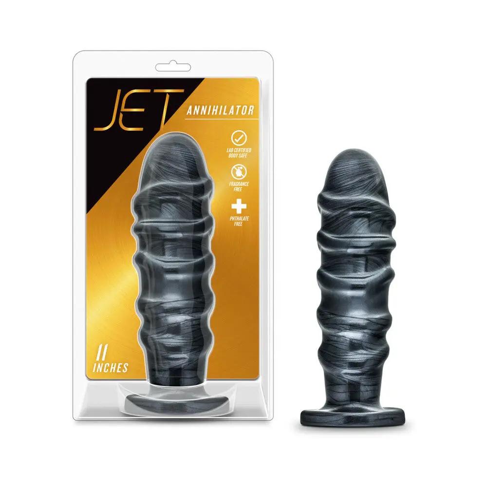 Jet Annihilator 11 in. Anal Plug Carbon Metallic Black by Blush