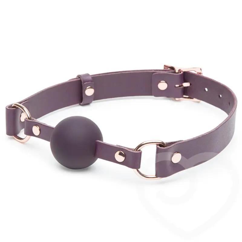 Fifty Shades Freed Cherished Collection Leather Ball Gag by Fifty Shades of Grey