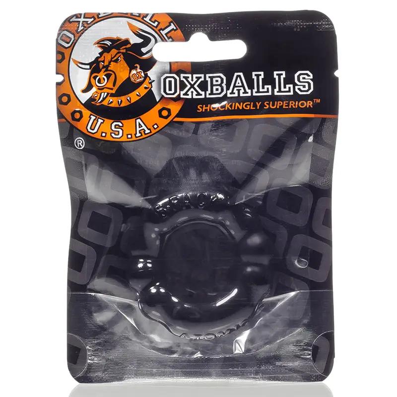 OxBalls 6-Pack, Cockring, Black by Oxballs