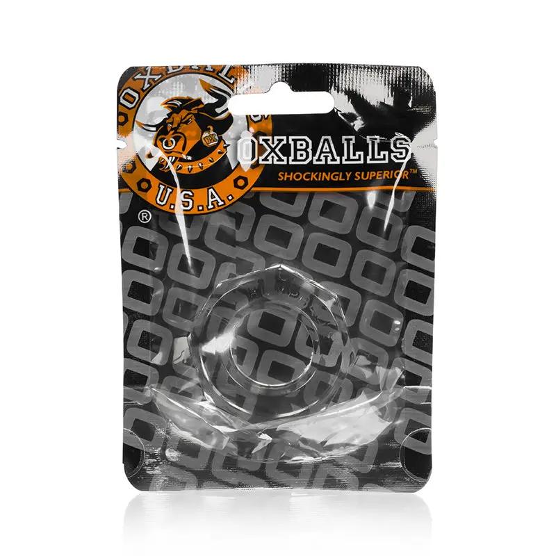 OxBalls Humpballs, Cockring, Clear by Oxballs