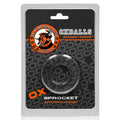 OxBalls Sprocket, Cockring, Clear by Oxballs