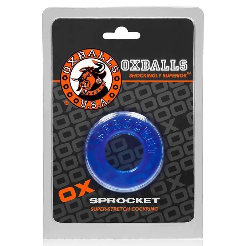 OxBalls Sprocket, Cockring, Ice Blue by Oxballs