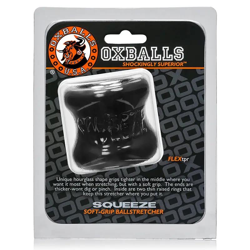 OxBalls Squeeze, Ball Stretcher, Black by Oxballs