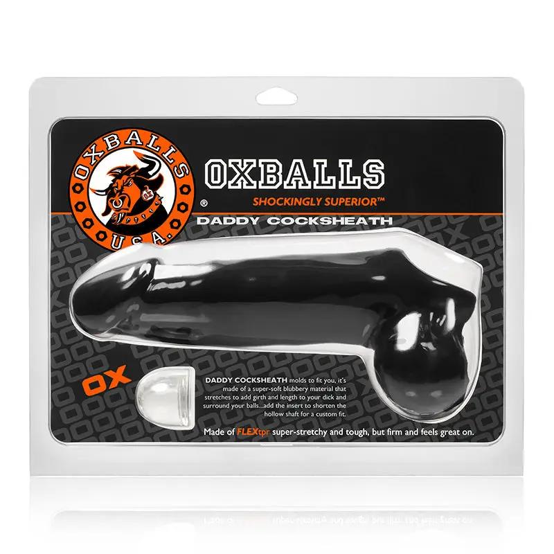OxBalls Daddy Cocksheath, Black by Oxballs