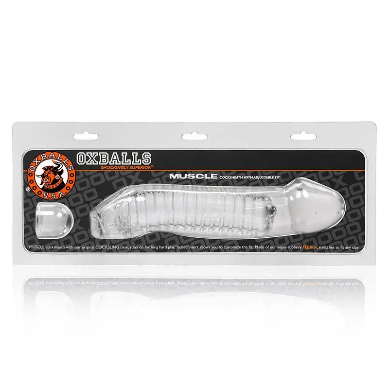 OxBalls Muscle, Cocksheath, Clear by Oxballs