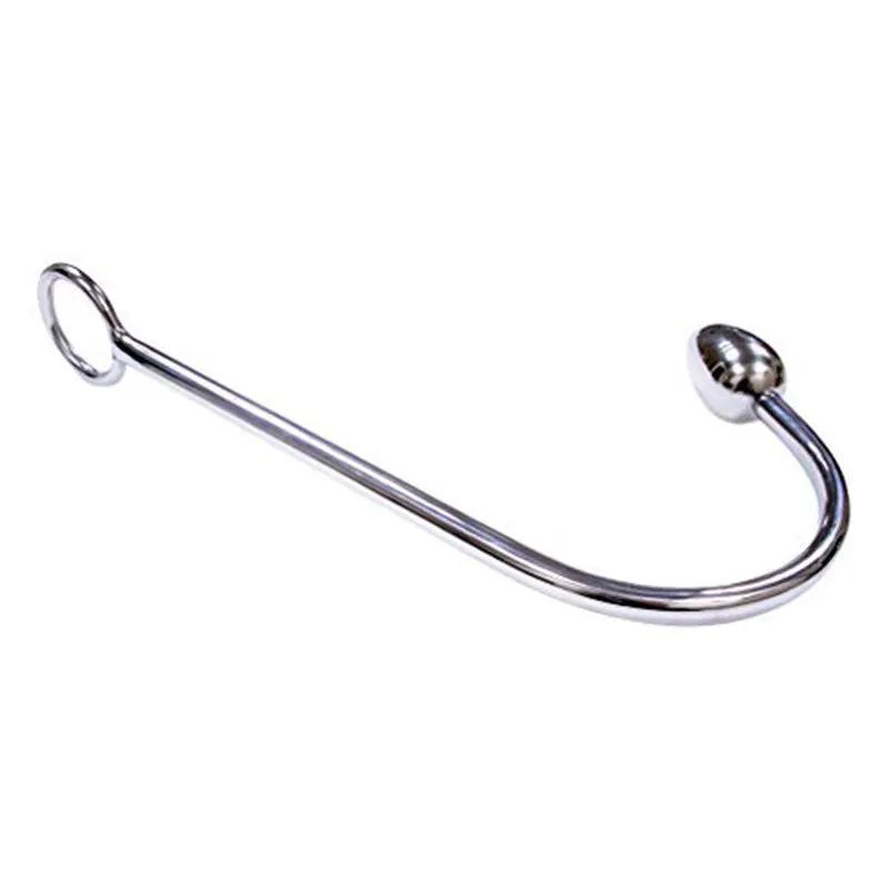 Rouge Stainless Steel Anal Hook by Rouge Garments