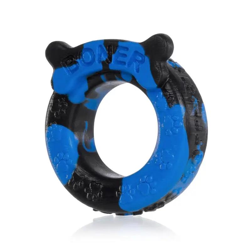 OxBalls Boner Cockring, Blue/Black by Oxballs