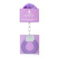 Ouch! Pleasure Furry Handcuffs With Quick-Release Purple by Shots