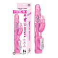 Energize Her Bunny 2 Rechargeable Dual Motors 36 Function 6 Rotation Modes Waterproof Pink by Nasstoys