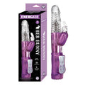 Energize Her Bunny 3 Energize Dual Motors 36 Function 6 Rotation Modes Waterproof Purple by Nasstoys