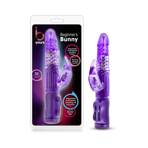 B Yours Beginner's Bunny Rabbit Vibrator Purple by Blush