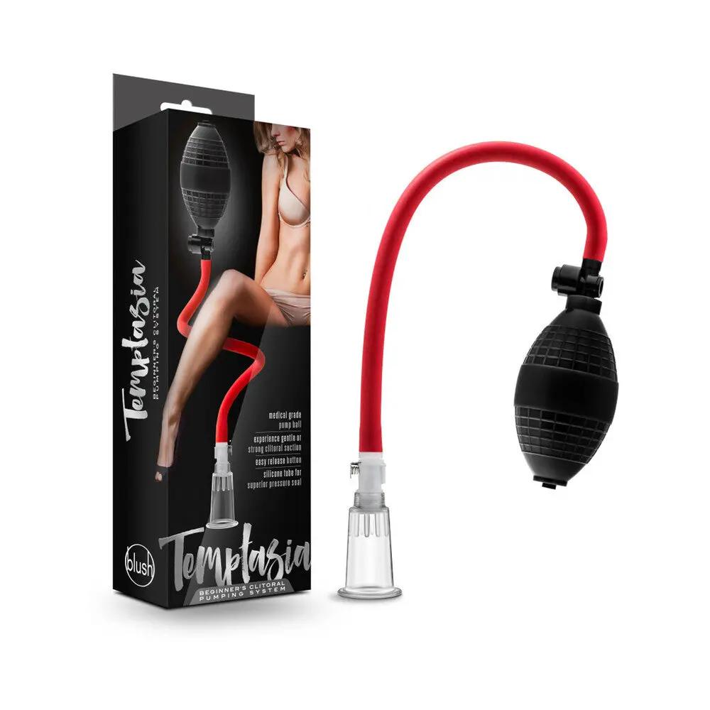 Temptasia Beginner's Clitoral Pumping System Black by Blush
