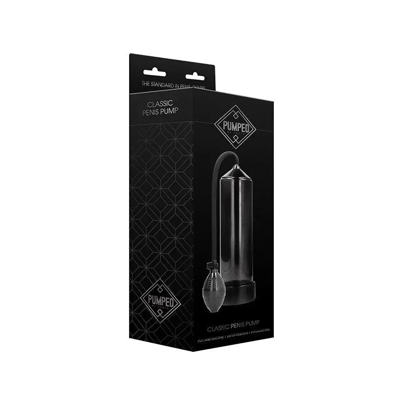 Pumped Classic Penis Pump Black by Shots