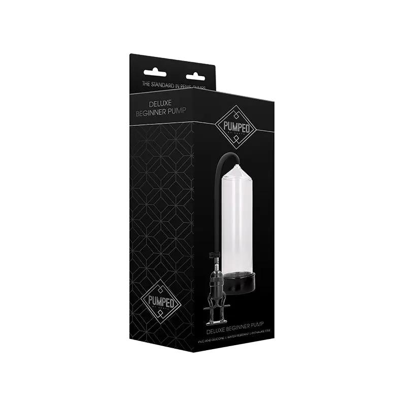 Pumped Deluxe Beginner Penis Pump Clear by Shots