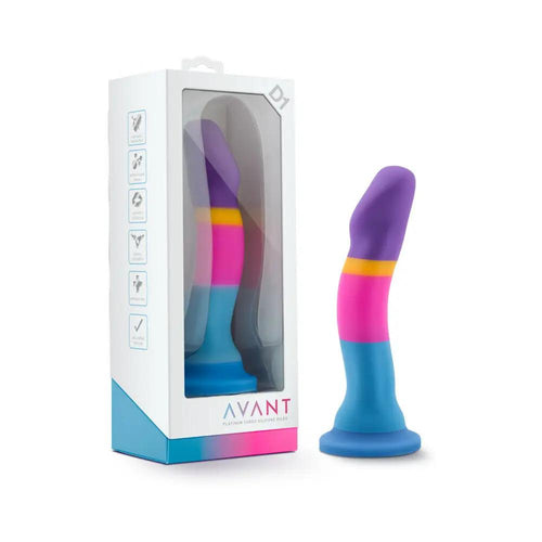 Avant D1 Hot 'n' Cool 7.5 in. Silicone Dildo by Blush