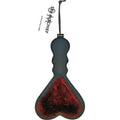 Sportsheets Sex & Mischief Enchanted Heart Paddle Dual-Sided Burgundy by Sportsheets
