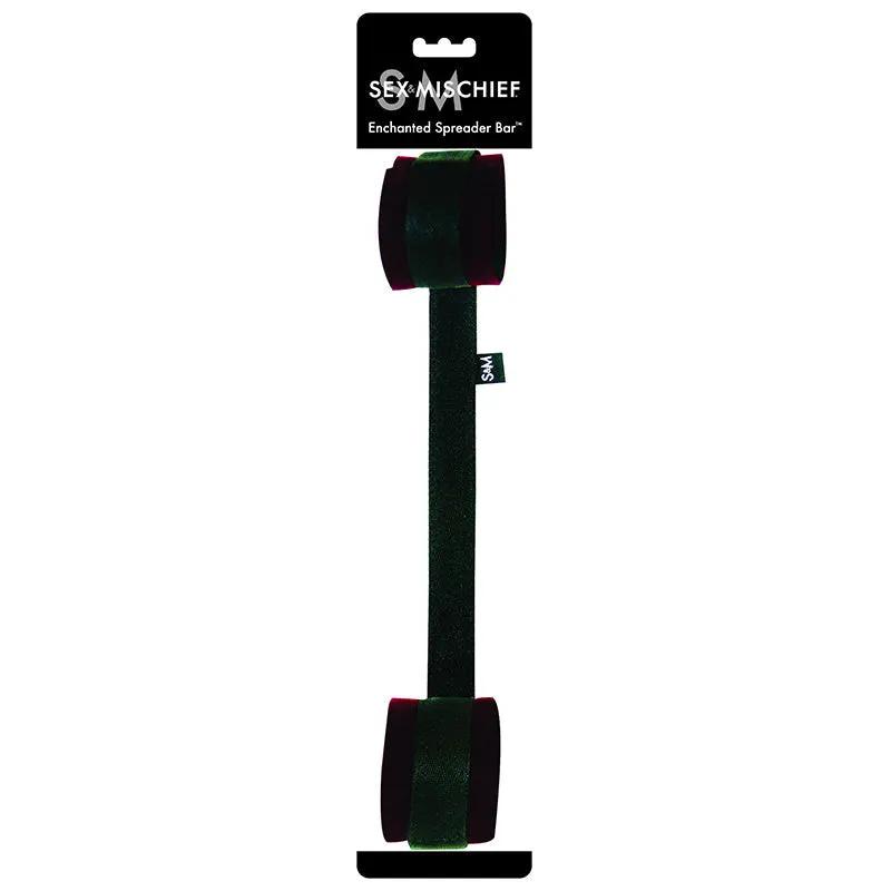 Sportsheets Sex & Mischief Enchanted Spreader Bar Black by Sportsheets