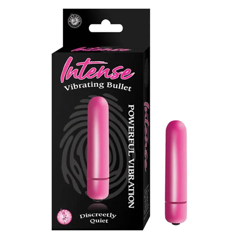 Intense Vibrating Bullet Pink by Nasstoys