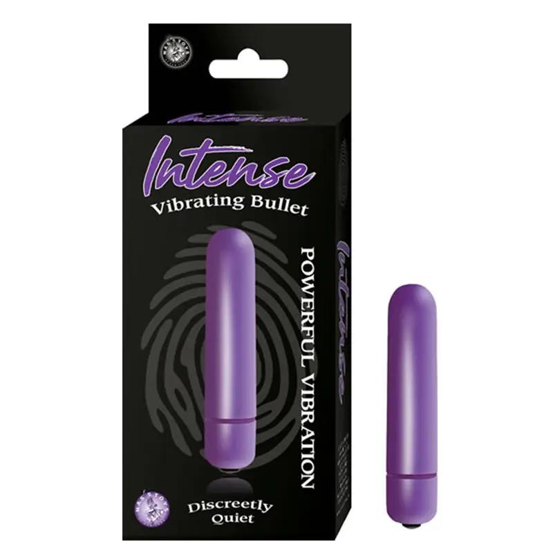 Intense Vibrating Bullet Purple by Nasstoys