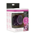 Wand Essentials Thunder-Gasm 3 In 1 Silicone Wand Attachment, Purple by XR Brands