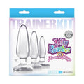 Jelly Rancher Pleasure Plugs Trainer Kit Clear by NS Novelties