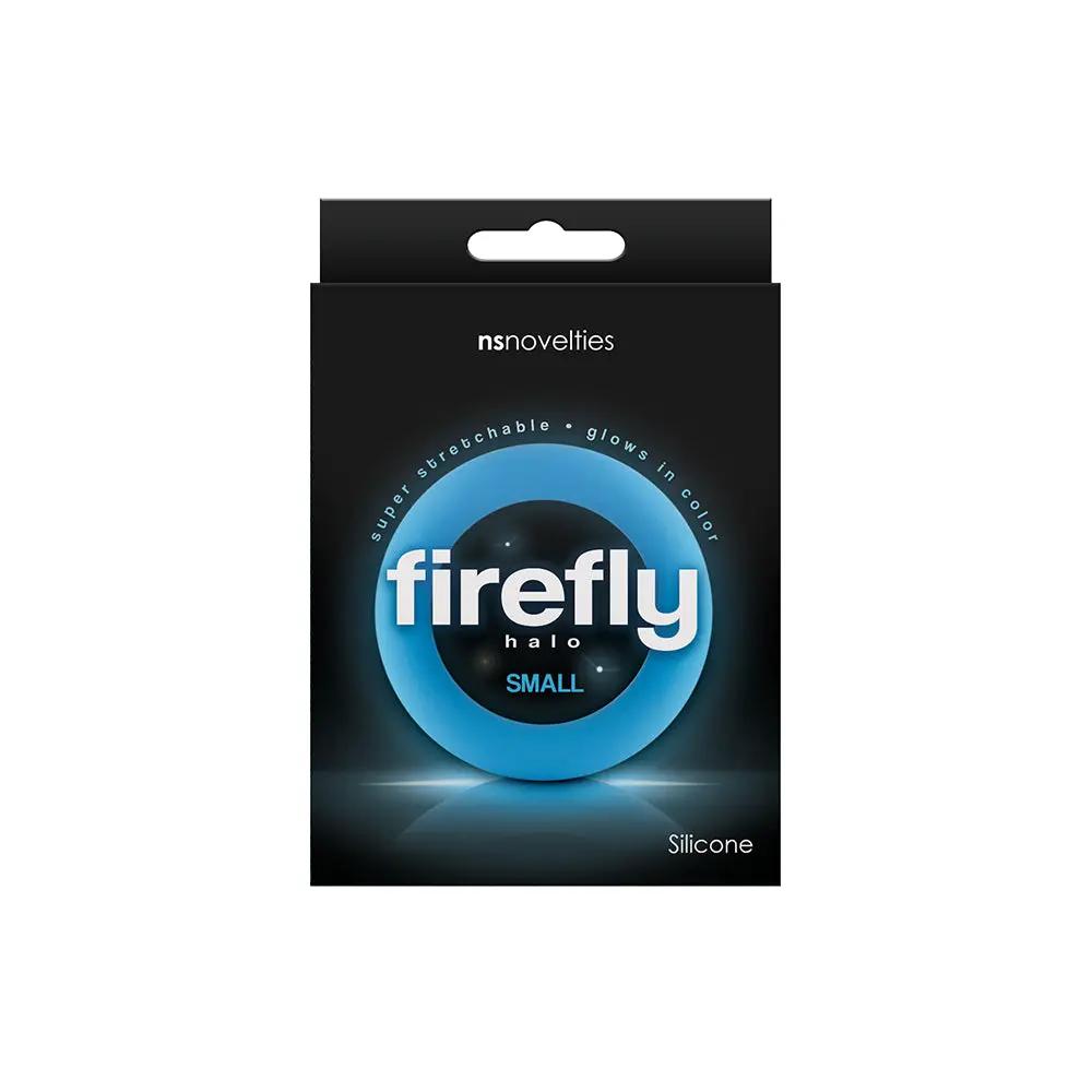Firefly Halo Cock Ring Small Blue by NS Novelties
