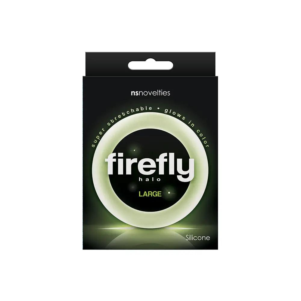 Firefly Halo Cock Ring Large Clear by NS Novelties