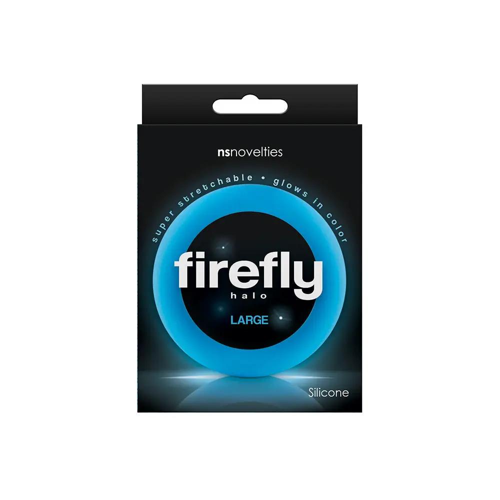 Firefly Halo Cock Ring Large Blue by NS Novelties