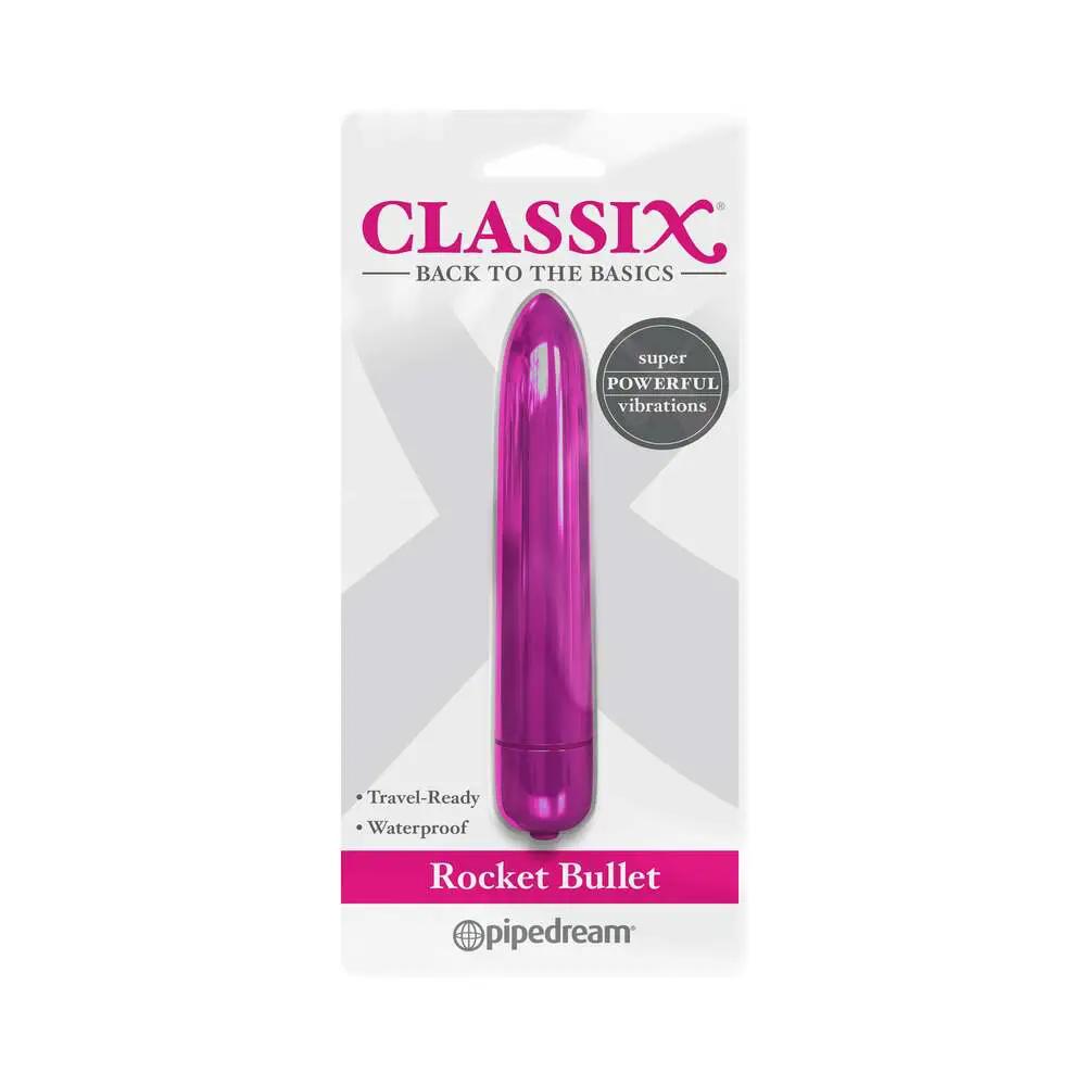 Classix Rocket Bullet Vibrator Pink by Pipedream