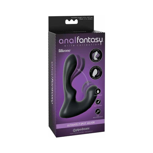Anal Fantasy Elite Collection Ultimate P-Spot Milker Black by Pipedream