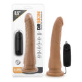 Dr. Skin 8.5 in. Vibrating Realistic Cock with Suction Cup Tan by Blush