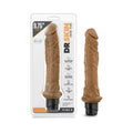 Dr. Skin Cock Vibe 8 Realistic 9.75 in. Vibrating Dildo Tan by Blush