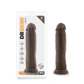 Dr. Skin Realistic 9 in. Dildo Brown by Blush